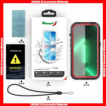 For iPhone 14 Series "Red Pepper"  Waterproof Case with Magsafe  ( Waterproof grade : IP68 ), with retail package