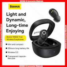 Baseus Bowie WM02 True Wireless Earphones ,With Retail Package.