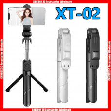 XT-02 Bluetooth Tripod Selfie Stick,with retail package