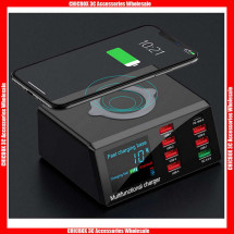 8-Port USB Wireless Display Multi-function Charger,With Retail Package.