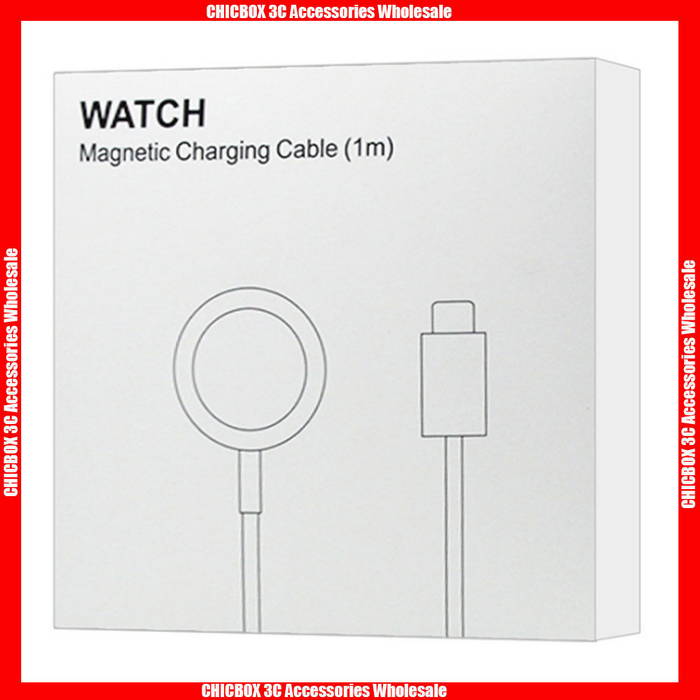 USB-C Series Magnetic Charger 1M PC Cable For iWatch 1/2/3/4/5/6/7/8/SE/Ultra, With Retail Package.