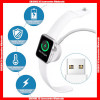 USB Series Magnetic Charger 1M PC Cable For iWatch 1/2/3/4/5/6/7/8/SE/Ultra, With Retail Package.