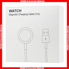 USB Series Magnetic Charger 1M PC Cable For iWatch 1/2/3/4/5/6/7/8/SE/Ultra, With Retail Package.