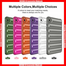 For iPad & Samsung Tab  Air Cushion Transparent Colors TPU Case,Opp Bag