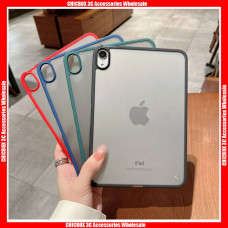For iPad & Samsung Tab Matte Transparent Colors Hard PC Case ,Opp Bag