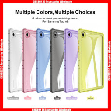 For iPad & Samsung Tab Little Fat Girl Series Transparent Colors TPU Case,Opp Bag