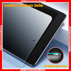 For iPad 0.33mm 2D Straight Edge  AG Matt Frosted Tempered Glass , No Package .
