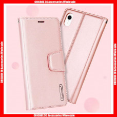 For Huawei & Google Series  Hanman Mill Series Magnetic Buckle Card Slots Stand Wallet Leather Case, with retail package