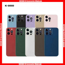 For iPhone 11 - 12 Mini K-DOO Air Skin 0.3mm Thickness Mash Hard PC Case,  with retail package