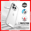 For HUAWEI & Google Series Military Grade Drop Resistance Clear Hard PC+TPU Case, with retail package