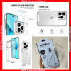 For Samsung A Series Military Grade Drop Resistance Clear Hard PC+TPU Case, with retail package