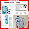 For HUAWEI & Google Series Military Grade Drop Resistance Clear Hard PC+TPU Case, with retail package