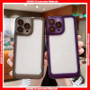 For iPhone High Quality Contrast Colors Space 3gen Hard PC Case with Lens Ring Glass Protector