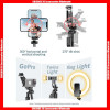 L16 Multifunctional Umbrella Stand Balance Steady Shooting Live Bluetooth Tripod Selfie Stick,with retail package