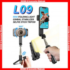 L09 Fill Light+MINI+Stabilizer Bluetooth tripod selfie stick,with retail package
