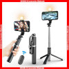 Q02s Fill Light Bluetooth Tripod Selfie Stick(1045mm), with retail package