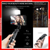 Q02s Fill Light Bluetooth Tripod Selfie Stick(1045mm), with retail package